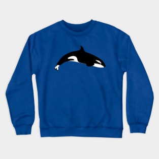 Killer whale diving Crewneck Sweatshirt